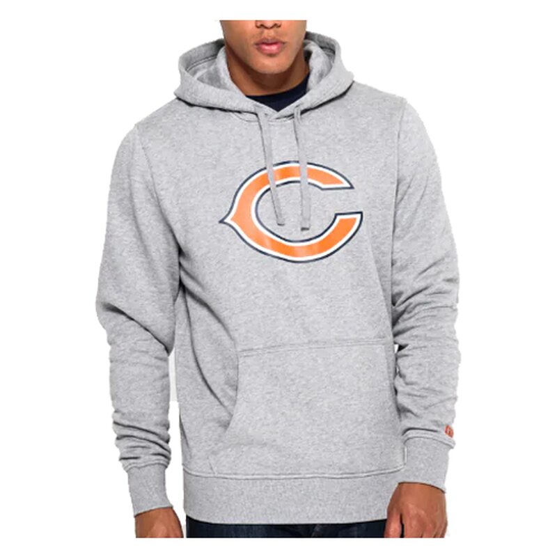 New Era NFL Team Logo Hoodie Chicago Bears grau - Gr. S