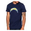 New Era NFL Team Logo T-Shirt Los Angeles Chargers navy - Gr. XL