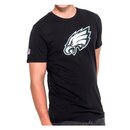 New Era NFL Team Logo T-Shirt Philadelphia Eagles schwarz - Gr. M