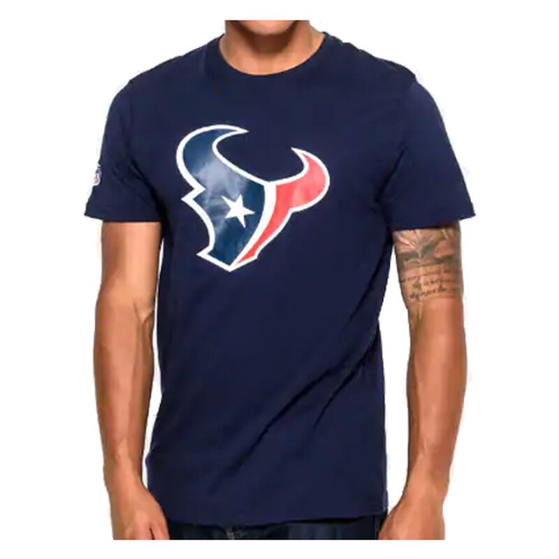 New Era NFL Team Logo T-Shirt Houston Texans navy - Gr. L