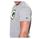 New Era NFL Team Logo T-Shirt Green Bay Packers grau - Gr. M
