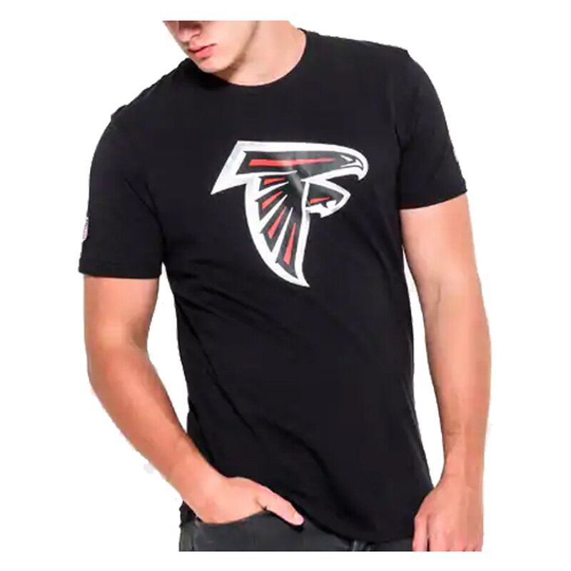New Era NFL Team Logo T-Shirt Atlanta Falcons schwarz