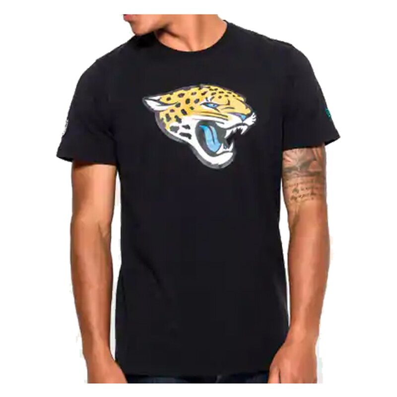 New Era NFL Team Logo T-Shirt Jacksonville Jaguars schwarz - Gr. S