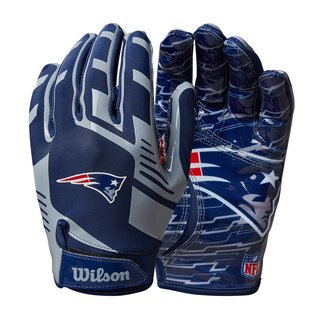 Wilson NFL Stretch Fit Youth Receiver Handschuhe Team New...