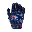 Wilson NFL Stretch Fit Youth Receiver Handschuhe Team New England Patriots