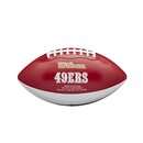 Wilson NFL Peewee San Francisco 49ers Logo Football